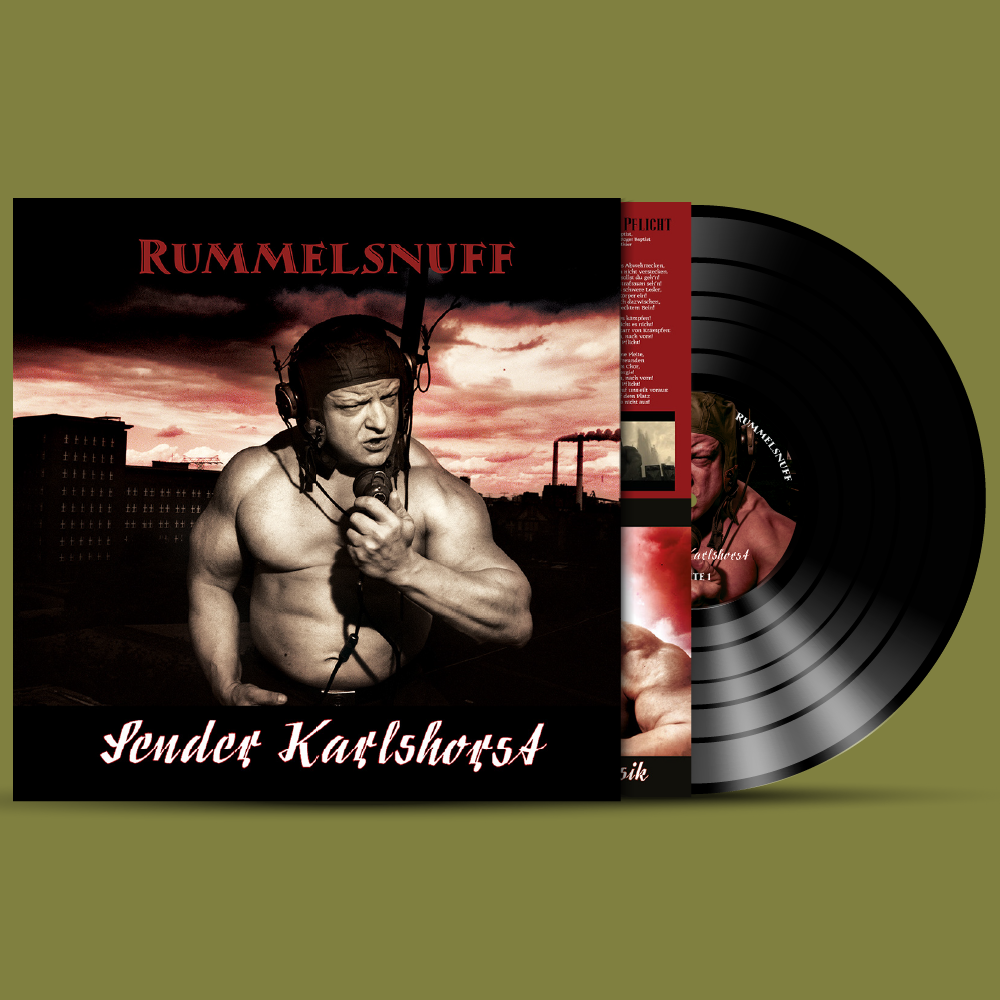 Rummelsnuff Halt durch!Vinyl olivgrün