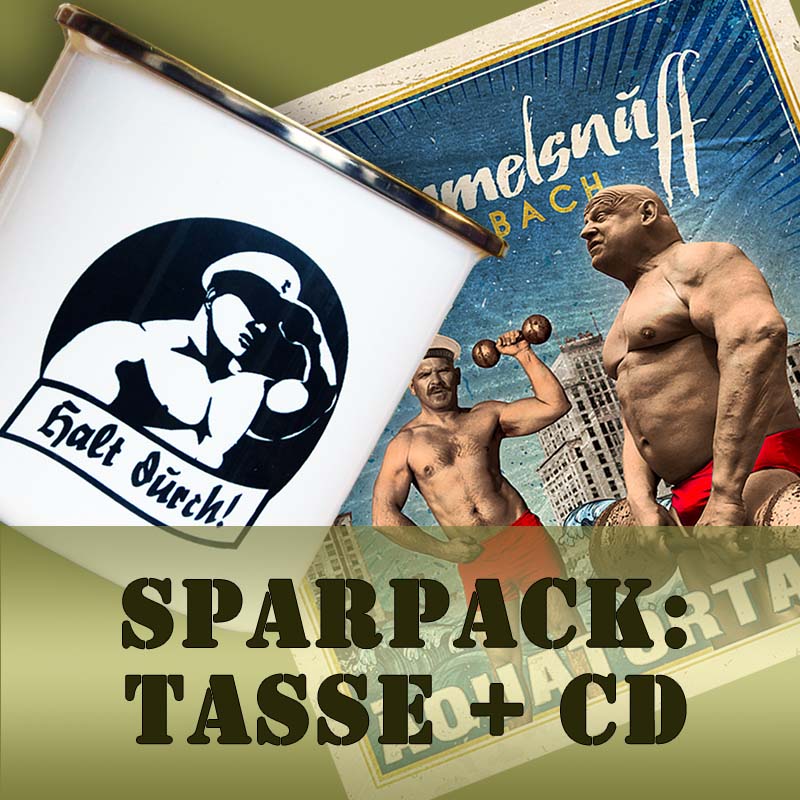 Bild-Sparkapck Tasse-CD