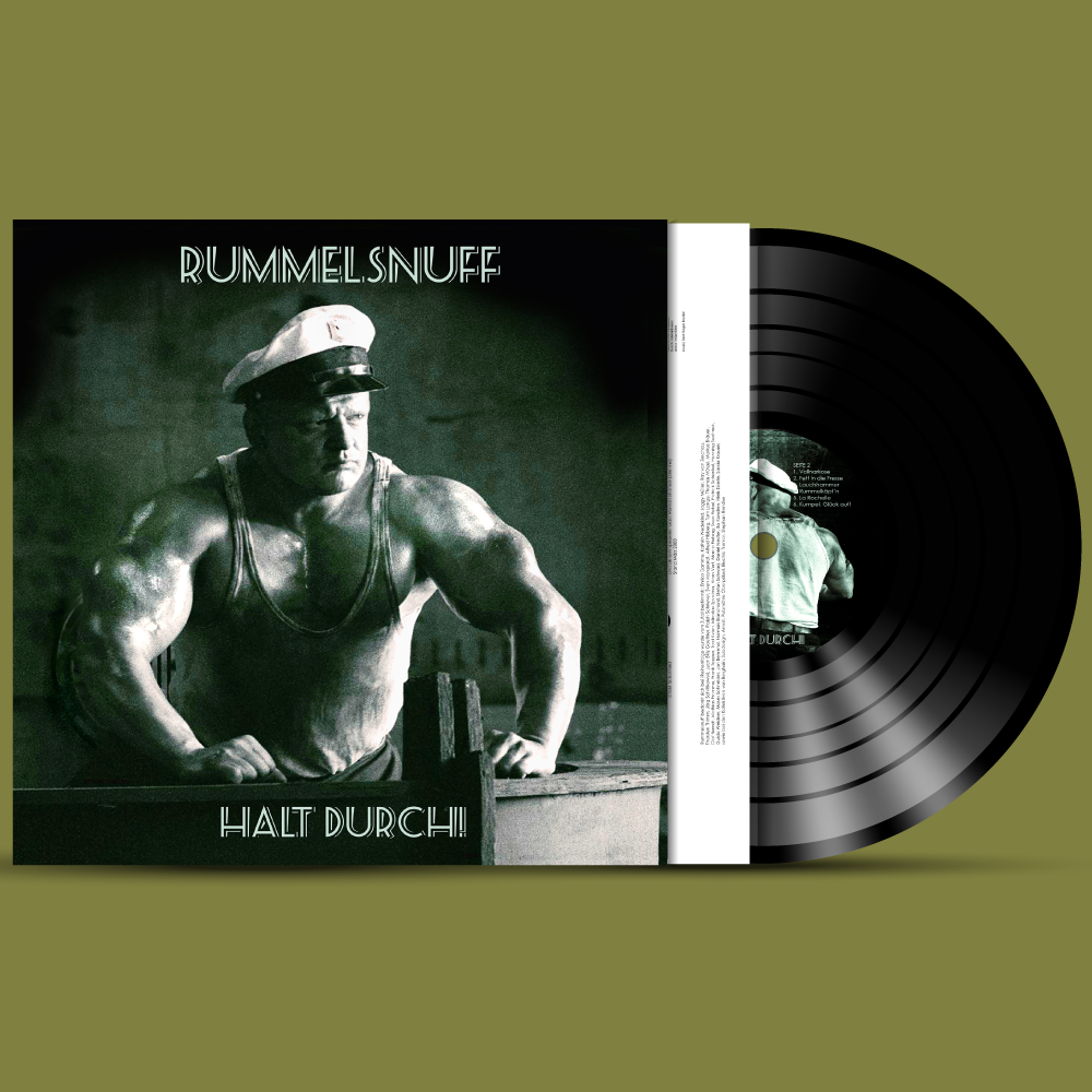 Halt-Durch-vinyl schwarz Rummelsnuff