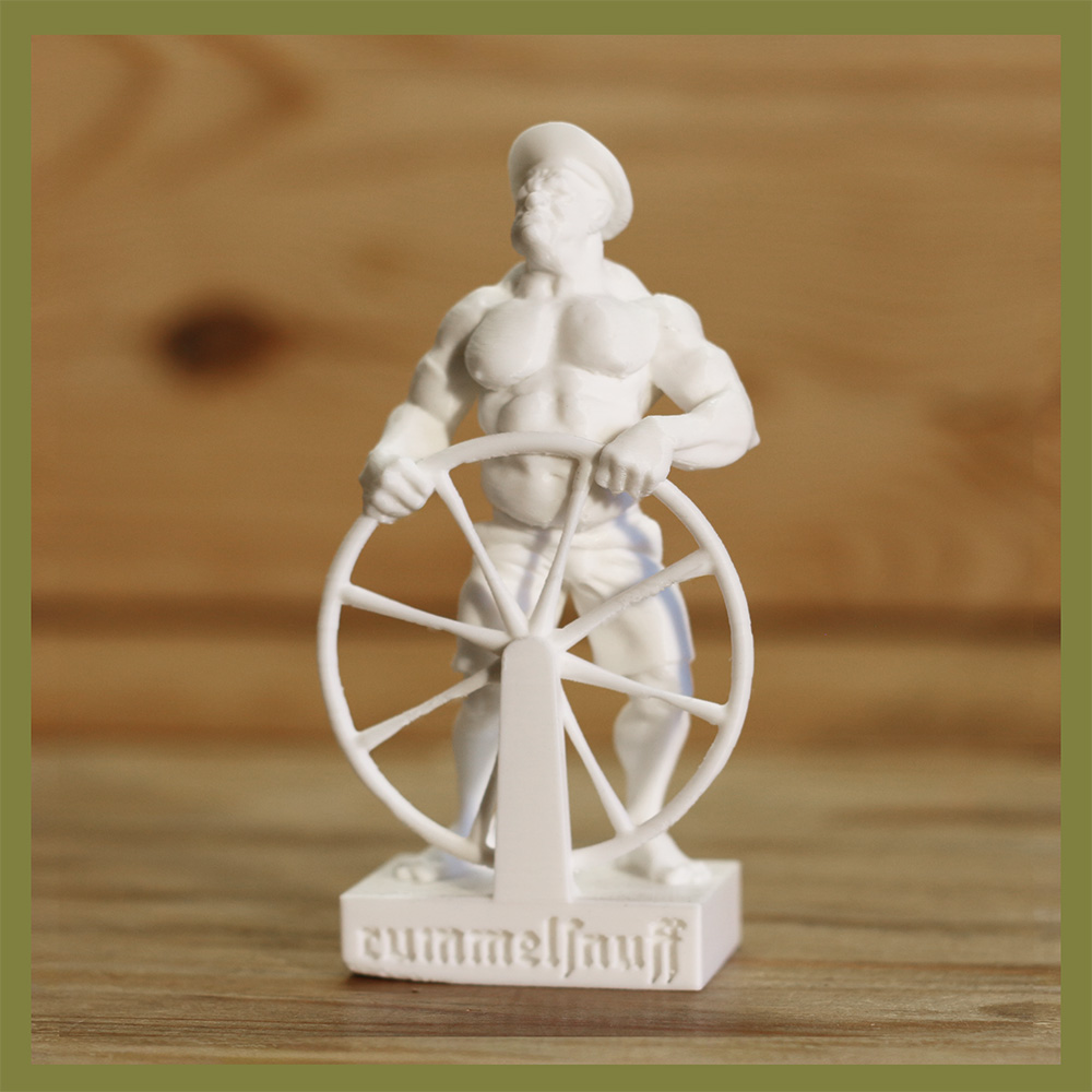 Rummelsnuff Figur Marmor Sockel