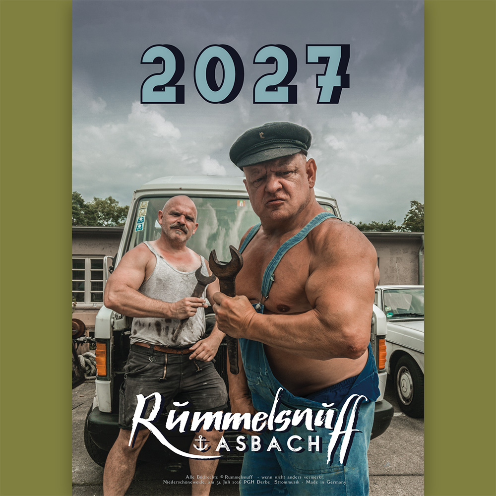 Rummelsnuff Kalender 2027 Jahrweiser Jahresplaner Käpt´n Rummelsnuff Maat Asbach