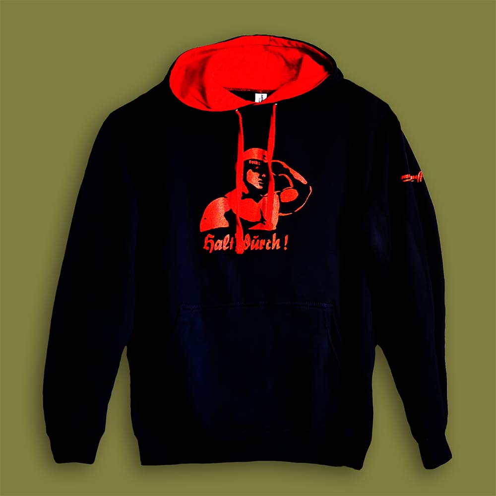 Rummelsnuff hoodie schwarz rot