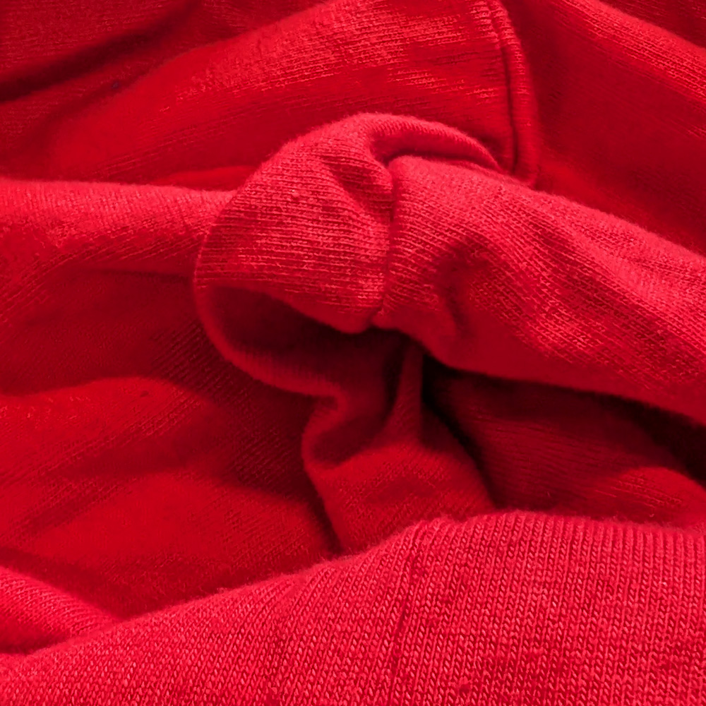 Rummelsnuff Hoodie schwarz rot detail